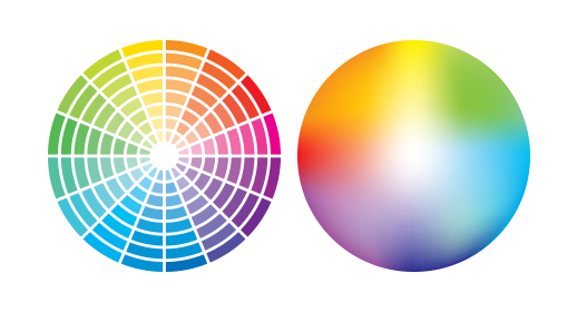 二、色彩的空间感——膨胀色与收缩色